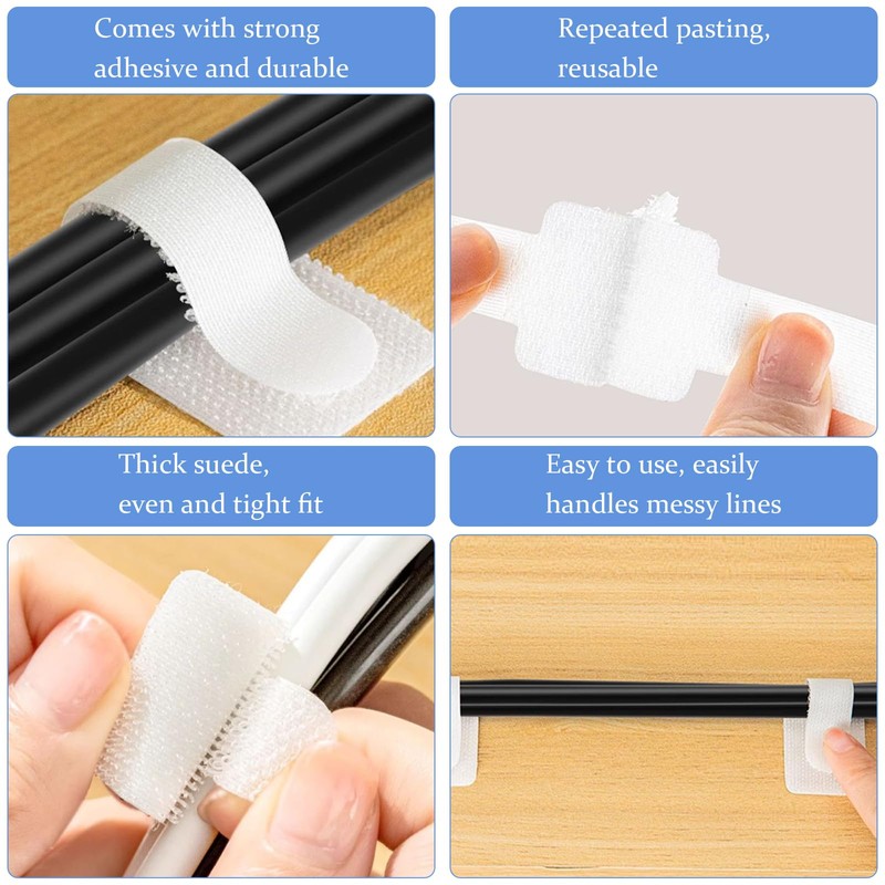 ChAusa 60 pcs Sticky Hook Cat Window Guard, Window Mesh