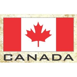 Flag Fridge Refrigerator Magnets - Americas Grp 3 (1-Pack, Country: Canada)