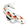 PinMart's Japanese Koi Fish Animal Courage Trendy Enamel Lapel Pin