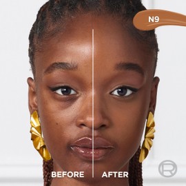 L'Oreal Paris True Match Radiant Serum Concealer, Brightening Under Eye Concealer Make Up with 1.5% Hyaluronic Acid and Caffeine, N9, 0.33 Oz