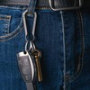 TIMULTI Keychain, Titanium Carabiner, Stylish, Car, Bicycle, Quick Release, Key