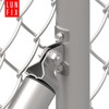 Cross Brace Bracket for Attaching Struts to Round Fence Posts