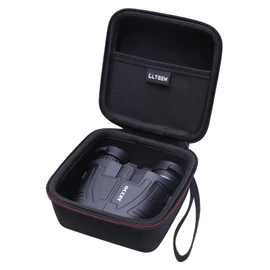 LTGEM Adults & Kids Binoculars Case - Compatible with Occer 12x25 & Aurosports 10x25 Compact Binoculars - High Powered Easy Focus (Case Only)