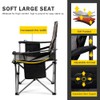 FAIR WIND Oversized Fully Padded Camping Chair with Lumbar Support,
