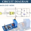 DAOKAI NE555 Pulse Generator 5-12V DC Adjustable Frequency Module Single