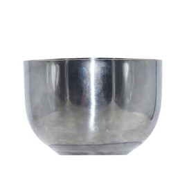 lasenersm 1 Piece Stainless Steel Shaving Soap Bowl Shaving Soap Mug Bowl Shaving Bowl Shaving Foam Bowl Shaving Cream Bowl For Men, 2.87 x 1.97 Inches, Silver