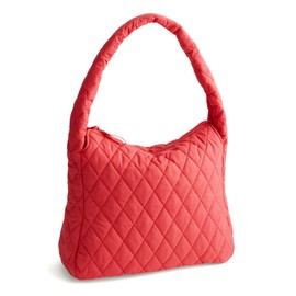 Vera Bradley Featherweight Tifton Hobo Tote Bag, Cayenne
