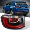 Huray Left Outer Tail Light Fit for Jeep Compass 2017-2021