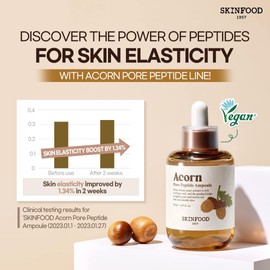 Serum Acorn Pore Peptide Ampoule de Skinfood de 55ml