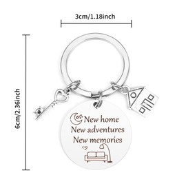 New Home Gifts Christmas Stocking Fillers House Warming Gifts New Home Keyring Housewarming Gifts for New Home Gifts for Couples New Adventures New Home Owners Gifts New House Gift Ideas First Home