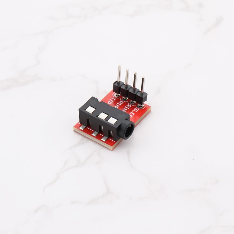 SING F LTD 6Pcs 3.5mm Audio Jack Breakout Board TRRS