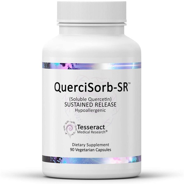 Tesseract Medical Research QuerciSorb SR, Quercetin 350mg, Immune Supplement, 90 Capsules