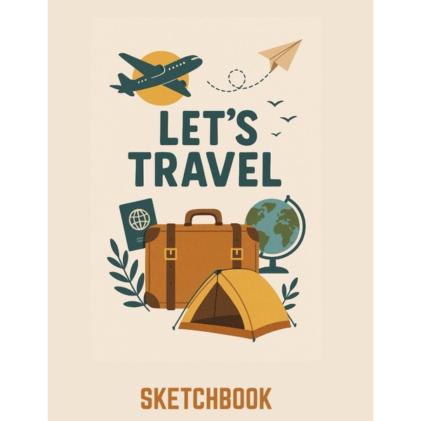 Sketchbook: Notebook with Blank Paper for Drawing, Doodling and Painting,