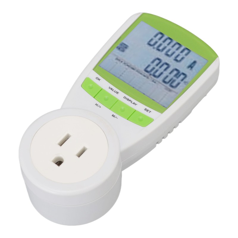 Watt Meter ABS 15A with Digital LCD Power Consumption Monitor