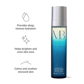 Meaningful Beauty Bruma facial hidratante y calmante con niacinamida, 3.4 onzas líquidas