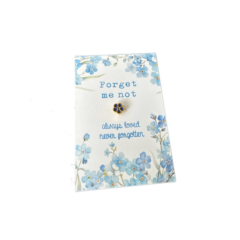 Forget me not pin | Remembrance gift | Forget me