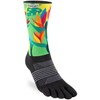 Injinji Women's Spectrum Trail Midweight Crew Socks, Blossom