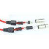 Paccs Microphone Cable 1 m Red XLR Male to XLR