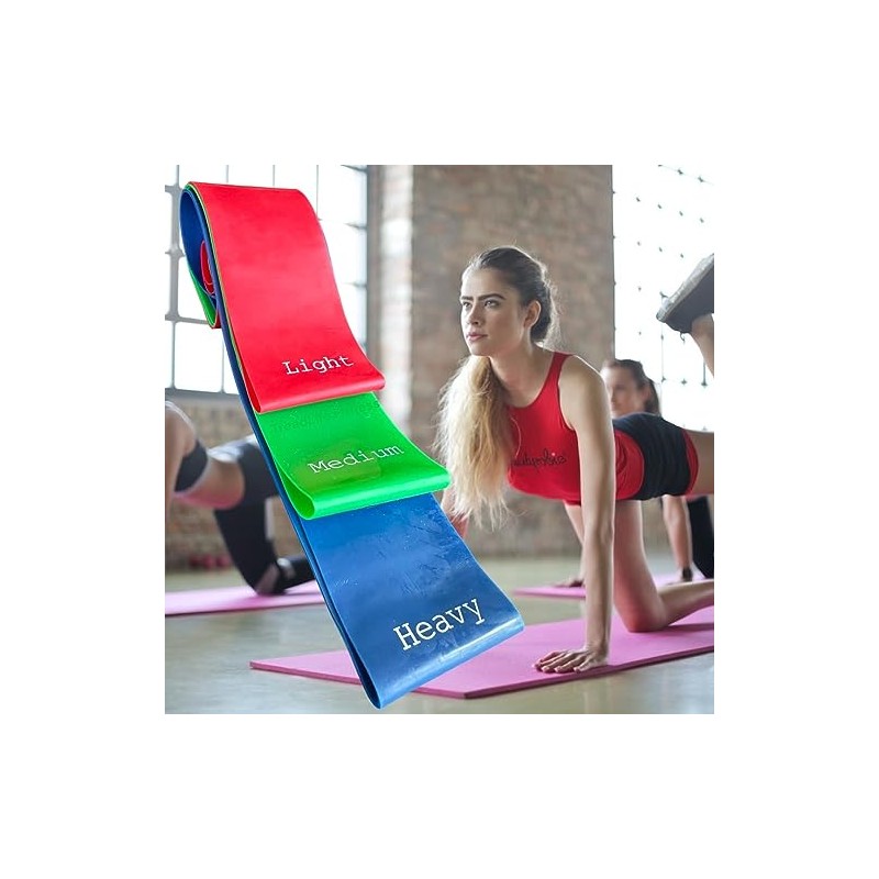 Pro Resistance Loop Exercise Bands - Set of 3