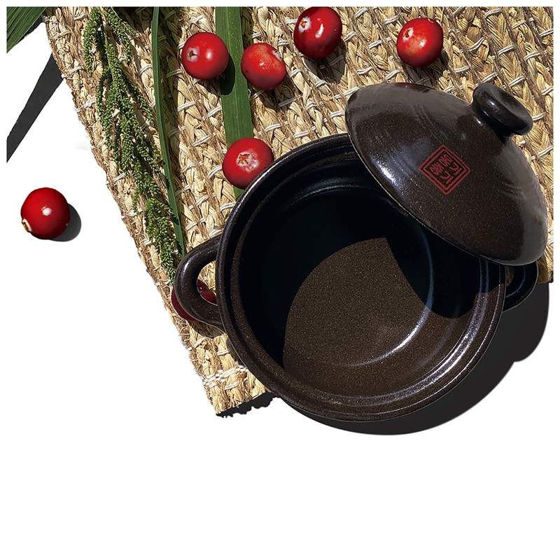 OnggiJonggi Korean Earthenware Clay Hot Pot (1400ml)