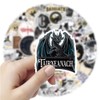 100PCS Fourth Wing Stickers, Waterproof Vinyl Dragon Lover Reading Bookish