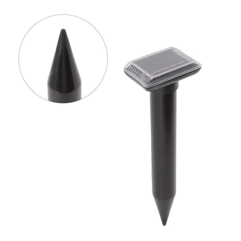 Ultrasound Snake Repeller Mini Solar Powered 360 Degree Buzzer Waterproof