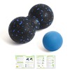 YOAYAO Massage Balls, Stretch Balls, 2 Pieces (Recommended by Judo