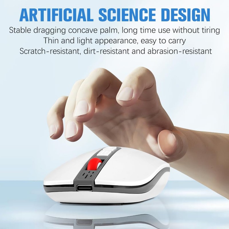 CLANMOU 2025 AI Mouse, AI Voice & Audio Recorder, AI