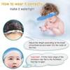 HOTLIKE Shower Cap Children's Protection, Adjustable Shower Cap Baby, Hair