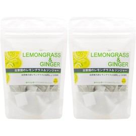 Nishi Tea House Izumo Province Lemongrass & Ginger Tea Bag (0.04 oz (1 g) x 13 P x 2 Bags