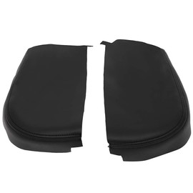 ECCPP Leather Armrest Center Console Lid Cover for Acura MDX 2007 2008 2009 2010 2011 2012 2013 Center Console Lid Armrest Cover Black