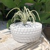 Tire Pattern Flower Pot Silicone Mold Succulent Planter Vase Cactus