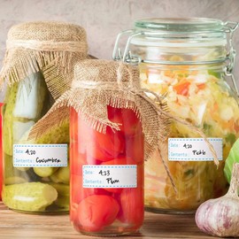 1000pcs Removable Freezer Labels, 1 x 3 Inch Food Labels for Food Containers Food Date Stickers Refrigerator Food Storage Labels Easy Clean No Residue Super Sticky, for Kitchen,Grocery Stores.