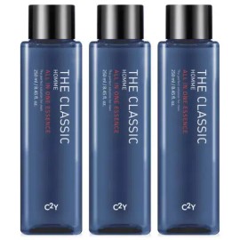 C2Y [All In One] 더 클래식 옴므 올인원 에센스 250ml 3개 / 남성 대용량 스킨 로션 주름+미백 [All In One] The Classic Homme All-in-One Essence 250ml 3 pcs / Men's Large Capacity Skin Lotion for Wrinkles + Whitening