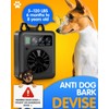 Anti Barking Device for Dogs - Rechargeable Ultrasonic Bark Control