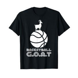 Funny Boys Basketball GOAT Kids Baller Youth Player Gift T-Shirt