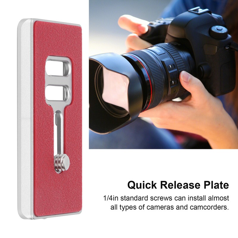 Universal 70mm Ultra Thin Camera Tripod for Arca Plates Quick