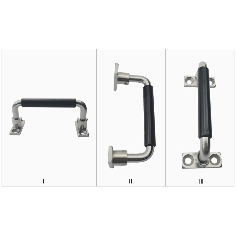 YTKNUT 304 Stainless Steel Foldable Cabinet Drawer 90 Degree Folding