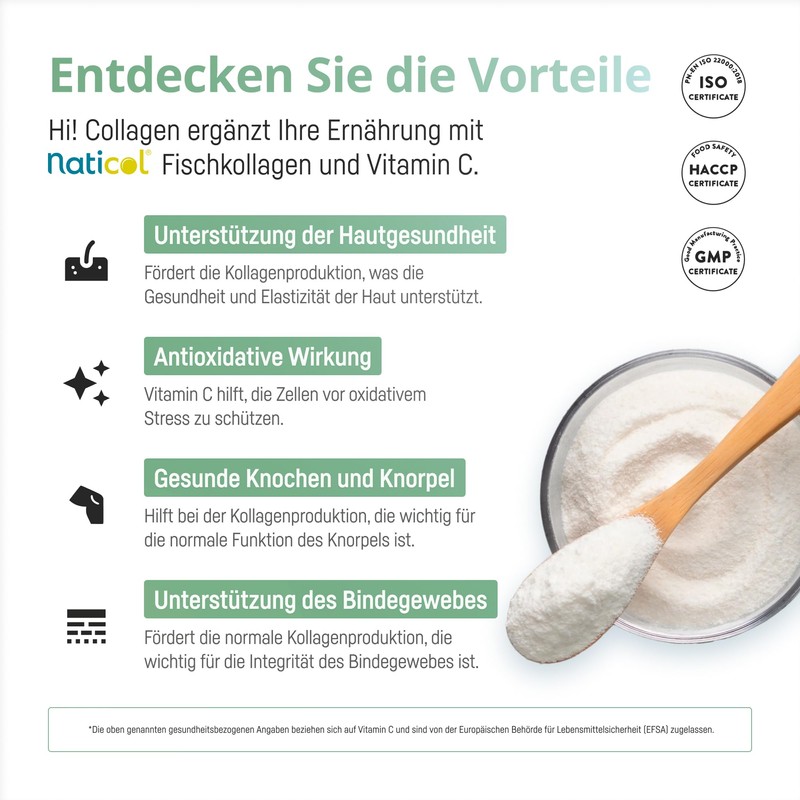 Marine Collagen Powder with Vitamin C - High Dose with