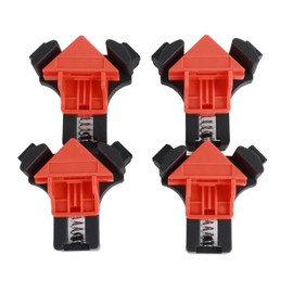 4Pcs Woodworking Angle Clamps Corner Clip Fixer Tool 60 90 120 Degree Workholding Devices