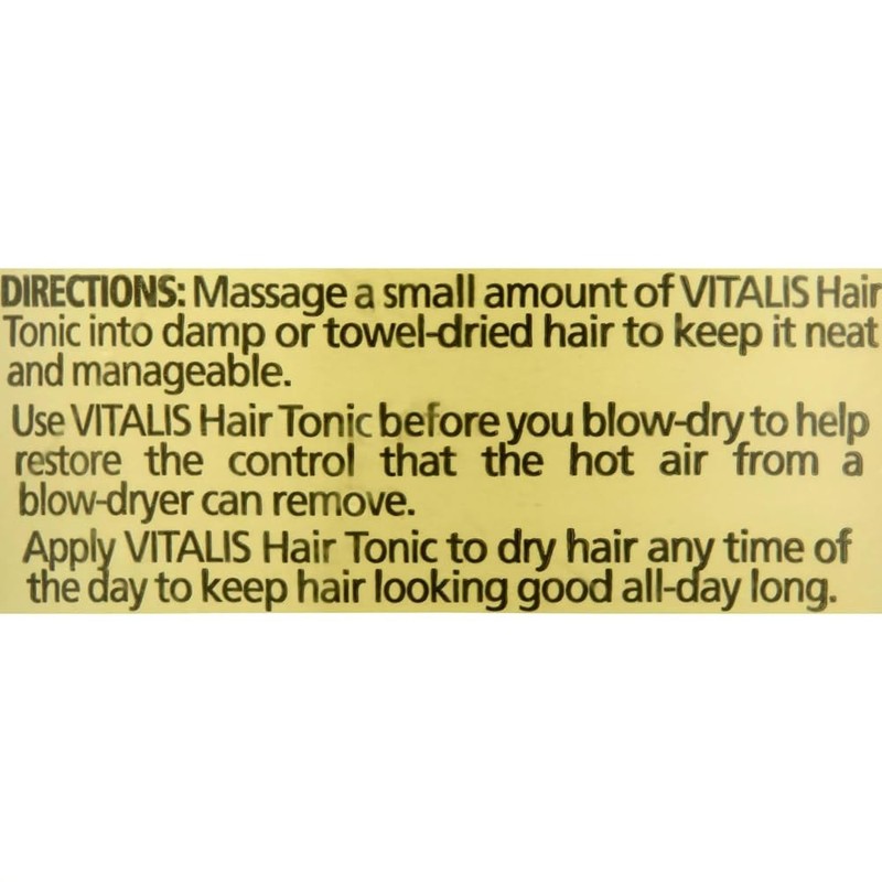 Vitalis Hair Tonic, 7 Ounces each (Pack of 3)