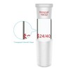 stonylab Enlarging Adapter, Glass Adapter from 19/22 to 24/40 Joint,