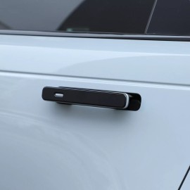 car-king888 ABS Glossy Black Car Door Grab Handle Trim Cover For Range Rover Velar 2017-2024