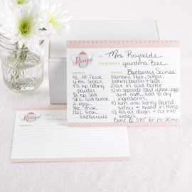 Hortense B. Hewitt 25 Count Recipe Cards, Tea Time
