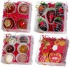 RomanticBaking 50PCS 5x5x2 Inches Full Clear Bakery Boxes Chocolate Covered