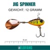 ELBFANG Jig Spinner Perch Bait Set | 12g | Spinner