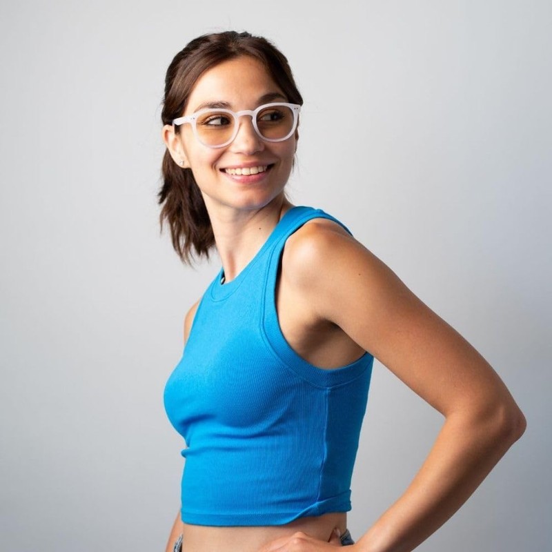 Horus X • Round Blue Light Glasses | Computer Glasses