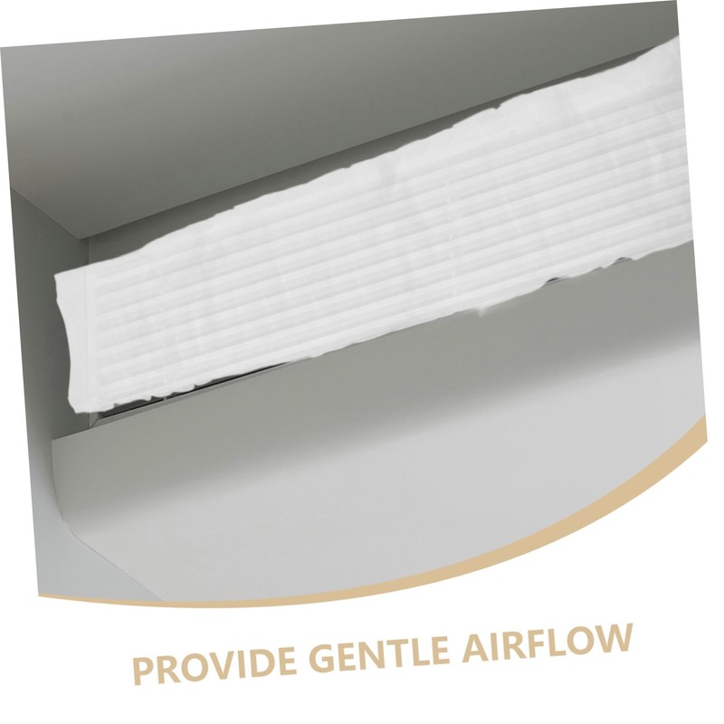 SHOWERORO Adjustable Air Conditioner Deflector Detachable Air Vent Wind Direction