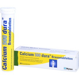 Calcium 500 Dura Effervescent Tablets (Pack of 20)