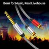 PPTVC RCA to 1/4 Cable 3FT, 1/4 TRS to RCA